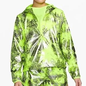 NEW Nike Air Women’s Running Pullover Jacket size L Green